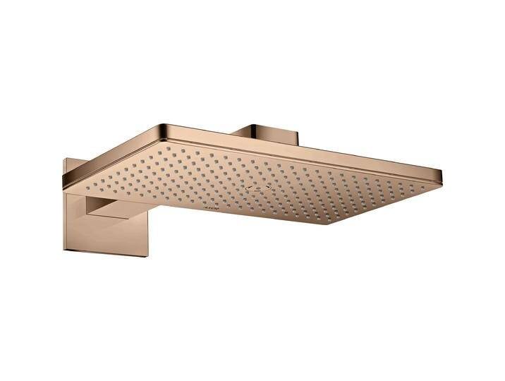 Axor, Duschbrause, ShowerSolutions Kopfbrause 460/300 1jet, Brausearm, eckige Rosette (1 Strahlarten, 19 l/min) von Galaxus