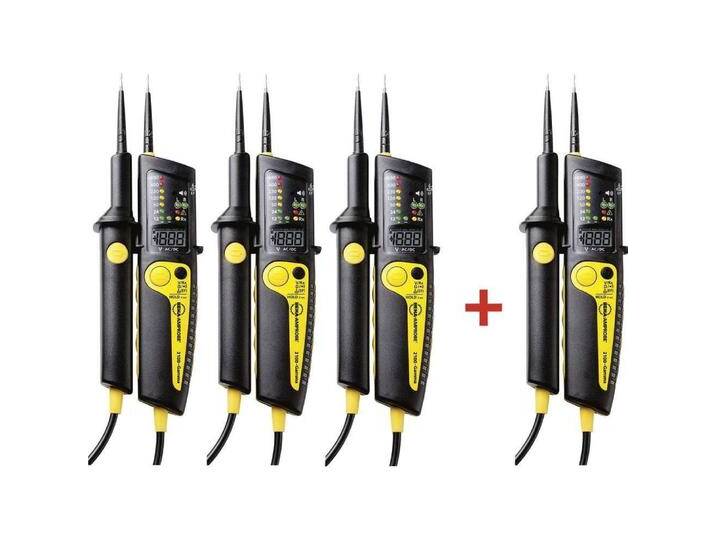 Beha Amprobe, Multimeter, Amprobe 2100-GAMMA BUNDLE Zweipoliger Spannungsprüfer CAT III 1000 V, CAT IV 600 V Akustik, LCD, LED (CAT IV 600V, CAT III 1000V) von Galaxus