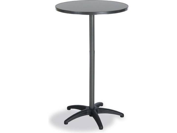 Best, Bartisch, Stehtisch Duo rund 70cm anthrazit (70 x 70 x 110 cm) von Galaxus