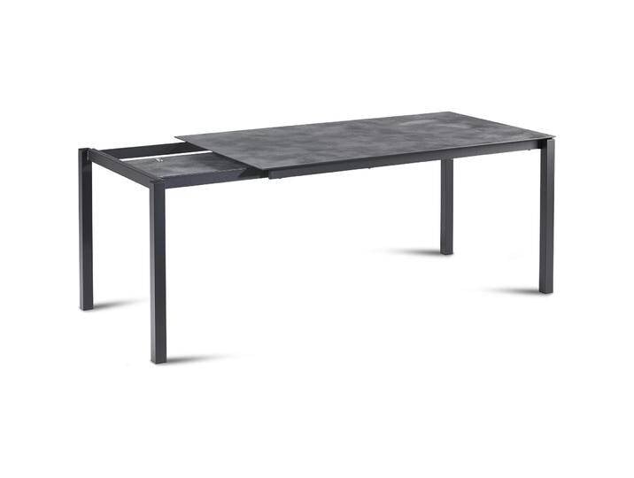 Best, Gartentisch + Balkontisch, Gartentisch Palazzo anthrazit rechteckig 120,0/160,0-210,0 x 90,0 x 75,0 cm (90 cm) von Galaxus