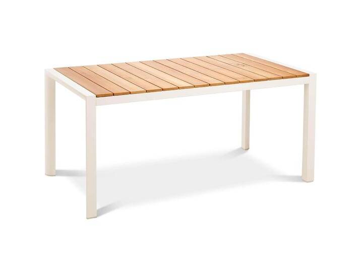 Best, Gartentisch + Balkontisch, Gartentisch Paros braun rechteckig 210,0 x 90,0 x 76,0 cm (210 cm) von Galaxus