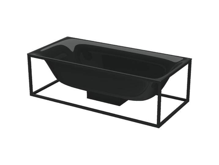 Bette, Badewanne, Lux Shape Rechteck-Badewanne freistehend 190x90x45cm, 2 Rückenschrägen, 3453- (234 l, 190 cm, 90 cm) von Galaxus