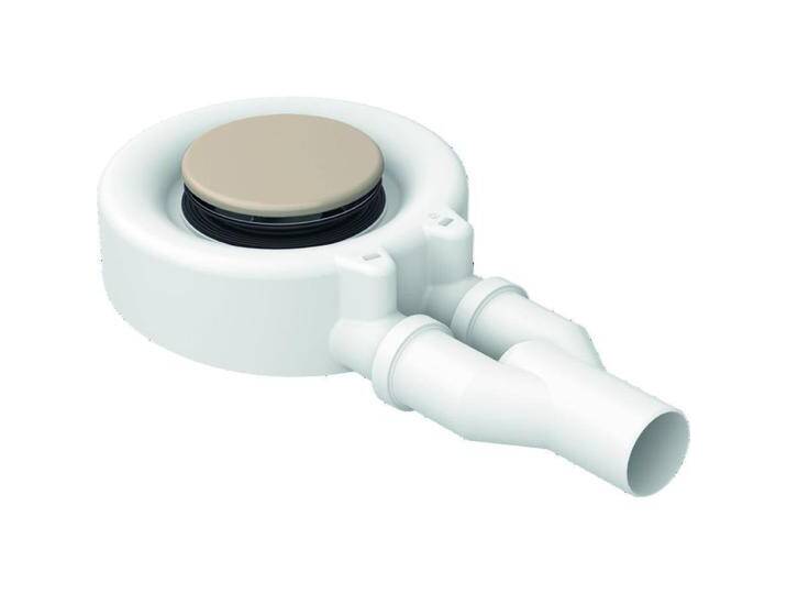 Bette, Siphon, Floor Ablaufgarnitur, seitlich -0,85 l/s, mit Antirutsch Pro oder Sense, B574- (Ablaufgarnitur) von Galaxus