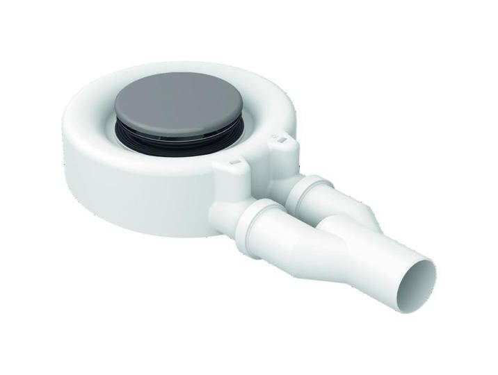 Bette, Siphon, Floor Ablaufgarnitur, seitlich -0,85 l/s, mit Antirutsch Pro oder Sense, B574- (Ablaufgarnitur) von Galaxus