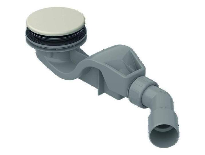 Bette, Siphon, Solid 50 Ablaufgarnitur, seitlich 0,6 l/s, mit Antirutsch Pro oder Sense, B598- (Ablaufgarnitur) von Galaxus
