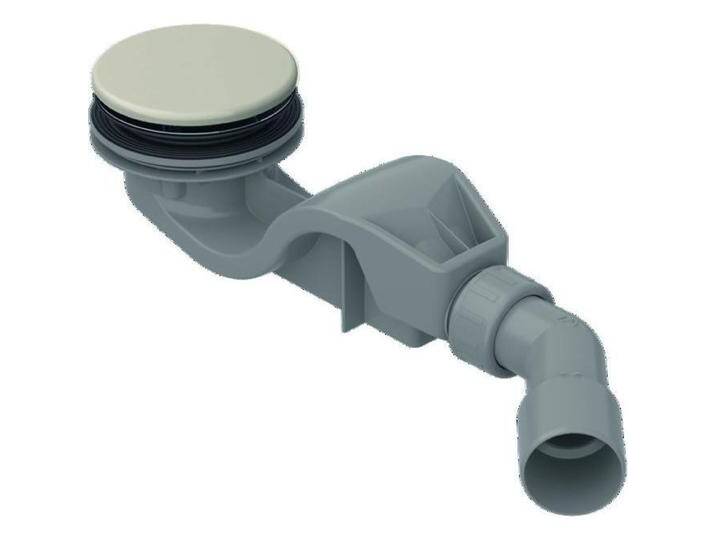 Bette, Siphon, Solid 50 Ablaufgarnitur, seitlich 0,6 l/s, mit Antirutsch Pro oder Sense, B598- (Ablaufgarnitur) von Galaxus