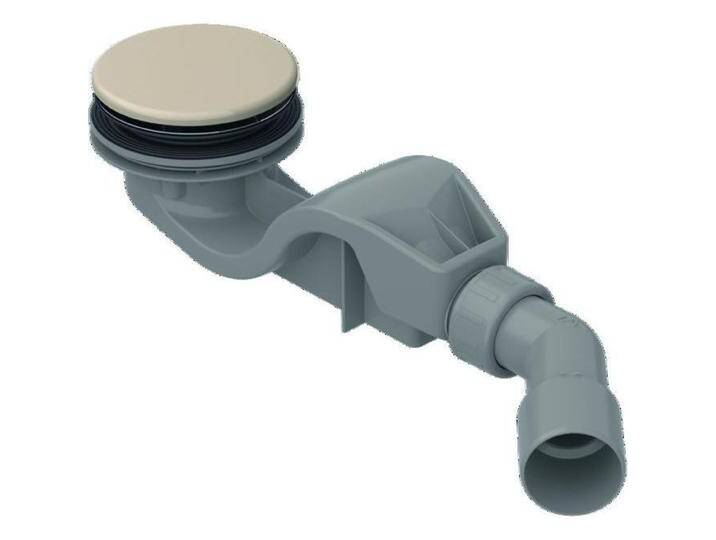 Bette, Siphon, Solid 50 Ablaufgarnitur, seitlich 0,6 l/s, mit Antirutsch Pro oder Sense, B598- (Ablaufgarnitur) von Galaxus