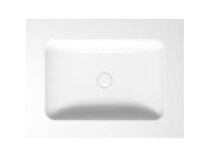 Bette, Waschbecken, One Wand-Waschtisch mit Hahnloch, A132 700 x 530 mm (700 mm, 530 mm) von Galaxus