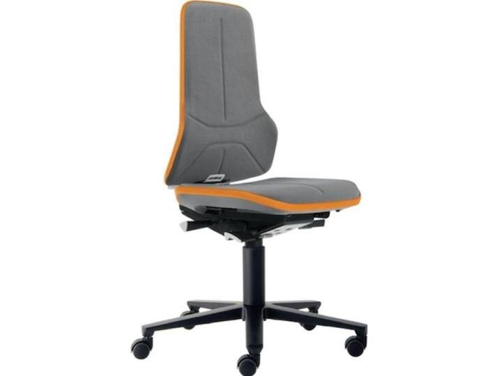 Bimos, Bürostuhl, Arbeitsdrehstuhl Neon Rollen Supertec-Gewebe grau grau 450-620 mm Bimos, Bürostuhl, Arbeitsdrehstuhl Neon Rollen Supertec-Gewebe grau grau 450-620 mm von Galaxus