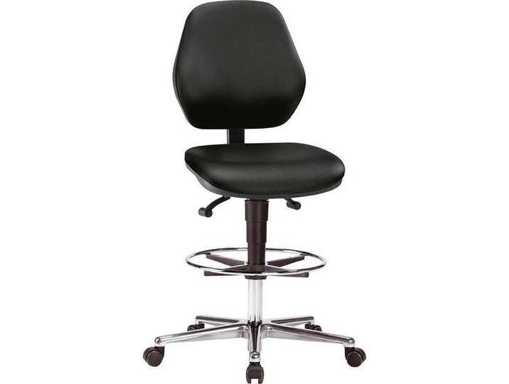 Bimos, Bürostuhl, Fahrbahrer Hochstuhl Kunstleder schwarz Bimos, Bürostuhl, Fahrbahrer Hochstuhl Kunstleder schwarz von Galaxus