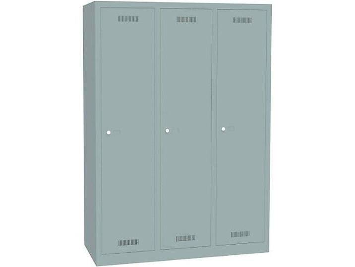 Bisley, Aktenschrank, MonoBloc™ Garderobenschrank, Abteilbreite 348 mm, einstöckig (120 x 50 x 170 cm) von Galaxus