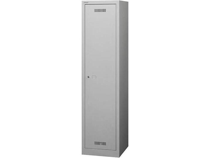 Bisley, Aktenschrank, MonoBloc™ Garderobenschrank, Abteilbreite 348 mm, einstöckig (42.5 x 50 x 170 cm) von Galaxus
