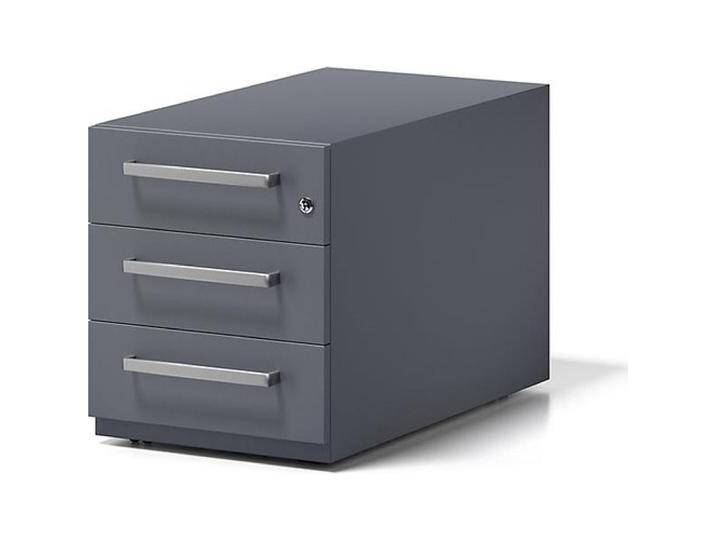 Bisley, Rollcontainer, Rollcontainer Note™, mit 3 Universalschubladen (42 x 77.5 x 49.5 cm) von Galaxus