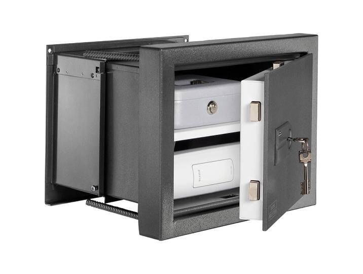 Burg Wächter, Tresor, Wandtresor WT 614 K Sicherheitsstufe 0 nach EN 1143-1 anthrazit 43,4 x 23,3 - 35,1 x 3 (26 l) von Galaxus
