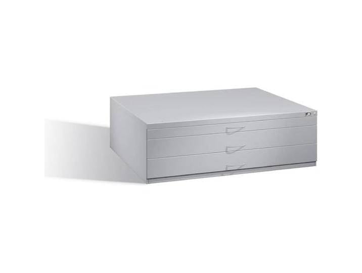 C+P, Aktenschrank, CP 7200 Planschrank lichtgrau mit 3 Schubladen 135,0 x 96,0 x 42,0 cm C+P, Aktenschrank, CP 7200 Planschrank lichtgrau mit 3 Schubladen 135,0 x 96,0 x 42,0 cm von Galaxus
