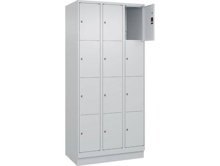 C+P, Aktenschrank, CP Classic PLUS Schließfachschrank hellgrau 080020-304 S10009, 4 Schließfächer 90,0 x 50,0 x 185,0 C+P, Aktenschrank, CP Classic PLUS Schließfachschrank hellgrau 080020-304 S10009, 4 Schließfächer 90,0 x 50,0 x 185,0 von Galaxus