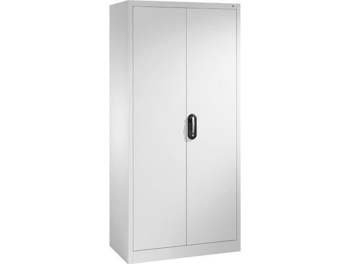 C+P, Aktenschrank, CP Stahlschrank 8920-00 lichtgrau 93,0 x 40,0 x 195,0 cm, aufgebaut (195 x 93 x 40 cm) von Galaxus