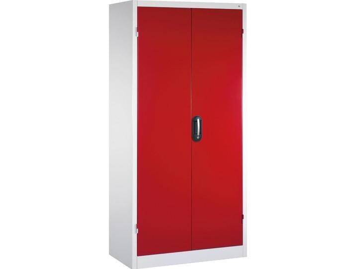 C+P, Aktenschrank, CP Stahlschrank 8922-052 lichtgrau, rubinrot 93,0 x 60,0 x 195,0 cm, aufgebaut C+P, Aktenschrank, CP Stahlschrank 8922-052 lichtgrau, rubinrot 93,0 x 60,0 x 195,0 cm, aufgebaut von Galaxus