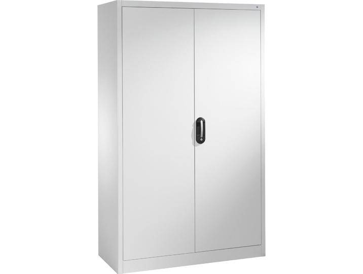 C+P, Aktenschrank, CP Stahlschrank 8930-00 lichtgrau 120,0 x 40,0 x 195,0 cm, aufgebaut (195 x 120 x 40 cm) von Galaxus