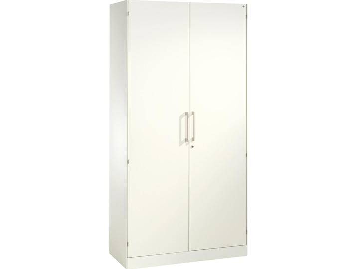 C+P, Aktenschrank, CP Stahlschrank C 3000 Asisto 141002-000+141002-710 verkehrsweiss 100,0 x 43,5 x 198,0 cm, aufgebaut (198 x 100 x 43.5 cm) von Galaxus