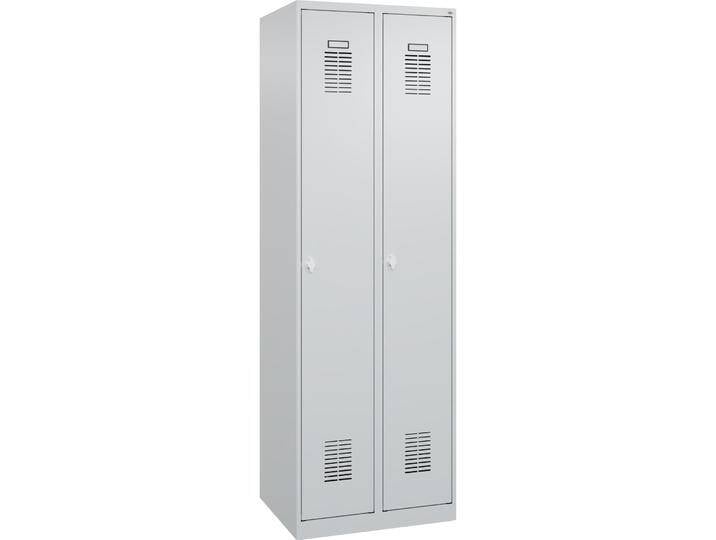 C+P, Aktenschrank, Garderobenschrank 2 Abteile h.grau von Galaxus