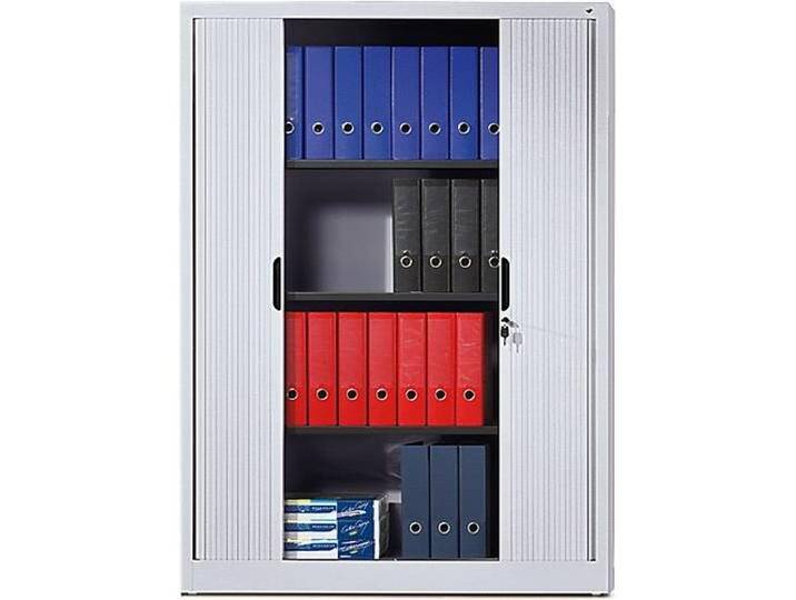 C+P, Aktenschrank, Rollladenschrank mit Horizontal-Jalousie (120 x 42 x 166 cm) von Galaxus