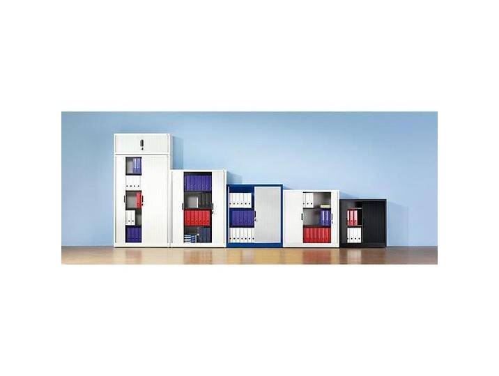 C+P, Aktenschrank, Rollladenschrank mit Horizontal-Jalousie (80 x 42 x 72 cm) von Galaxus