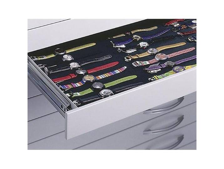 C+P, Aktenschrank, Zeichnungsschrank, A1, 3 Schubladen, H 420 mm, schwarzgrau / weissaluminium C+P, Aktenschrank, Zeichnungsschrank, A1, 3 Schubladen, H 420 mm, schwarzgrau / weissaluminium von Galaxus