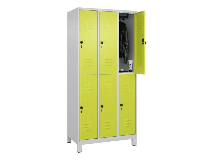 C+P, Kleiderschrank, Doppel-Garderobenschrank Classic Plus, Abteilbreite 30 cm, mit Füssen C+P, Kleiderschrank, Doppel-Garderobenschrank Classic Plus, Abteilbreite 30 cm, mit Füssen von Galaxus