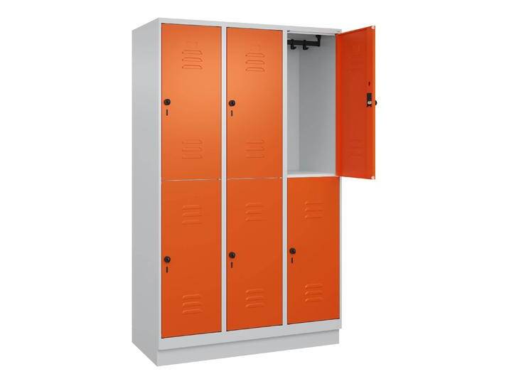 C+P, Kleiderschrank, Doppel-Garderobenschrank Classic Plus, Abteilbreite 40 cm, mit Sockel C+P, Kleiderschrank, Doppel-Garderobenschrank Classic Plus, Abteilbreite 40 cm, mit Sockel von Galaxus