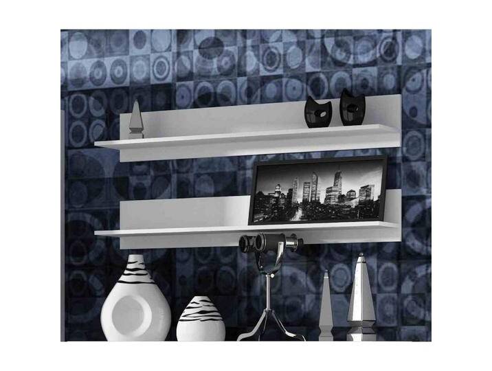 Cama, Regal, SOHO POL BI Regal Schweberegal Wandverteiler Partikelbord (125 x 20 x 20 cm) von Galaxus