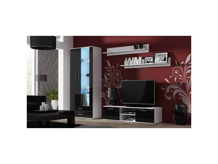 Cama, TV Möbel, SOHORTV140BI/CZ TV-Ständer & Entertainment-Center 1 Regale (140 x 37 x 43 cm) von Galaxus