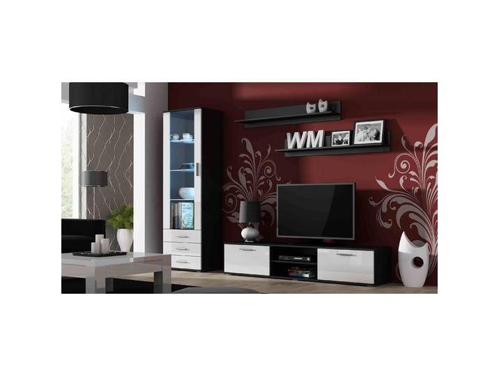Cama, TV Möbel, SOHORTV180CZ/BI TV-Ständer & Entertainment-Center 1 Regale (180 x 43 x 37 cm) von Galaxus