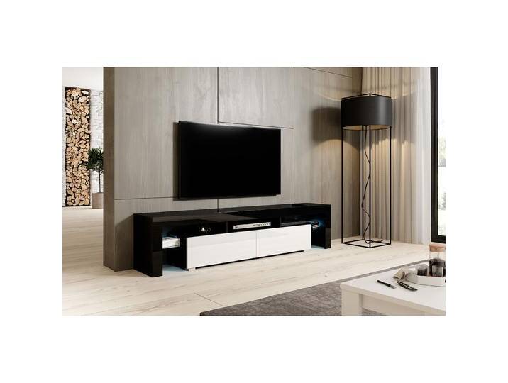Cama, TV Möbel, TORO200 CZ/BI TV-Ständer & Entertainment-Center 2 Regale von Galaxus