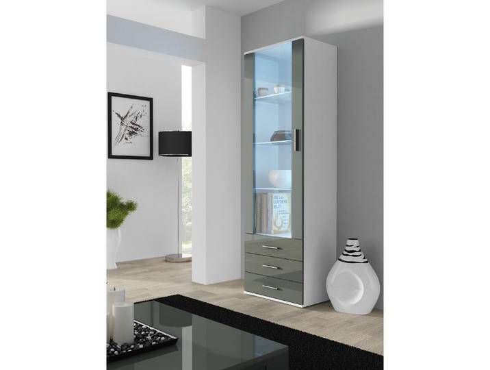 Cama, Vitrine + Buffetschrank, SOHOWITS1 BI/SZ Wohnzimmerschrank Vitrine von Galaxus