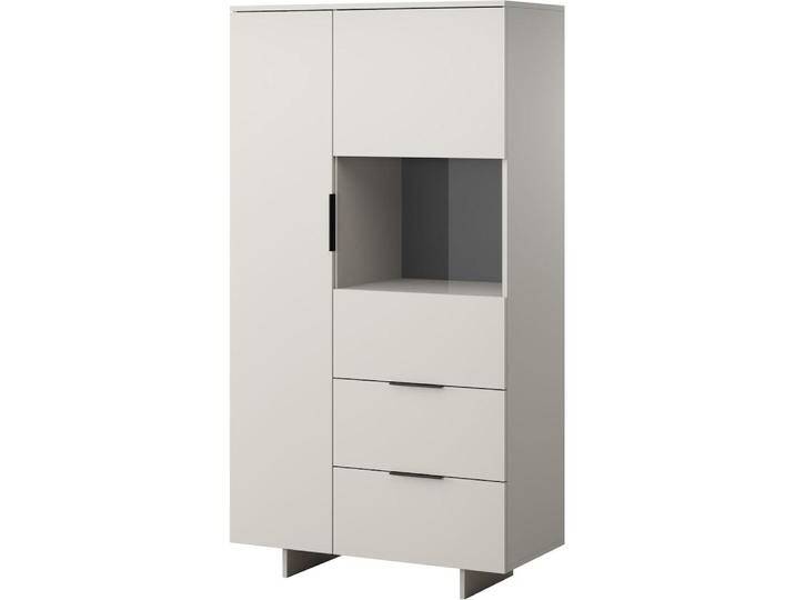 Cama, Vitrine + Buffetschrank, Schrank ALMA 90x41.5xH170 Kaschmir von Galaxus