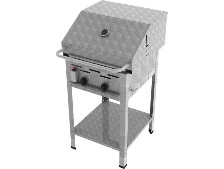 ChattenGlut, Gasgrill, Gasbräter 2-flammig mit Rost und Pfanne (7.30 kW) von Galaxus