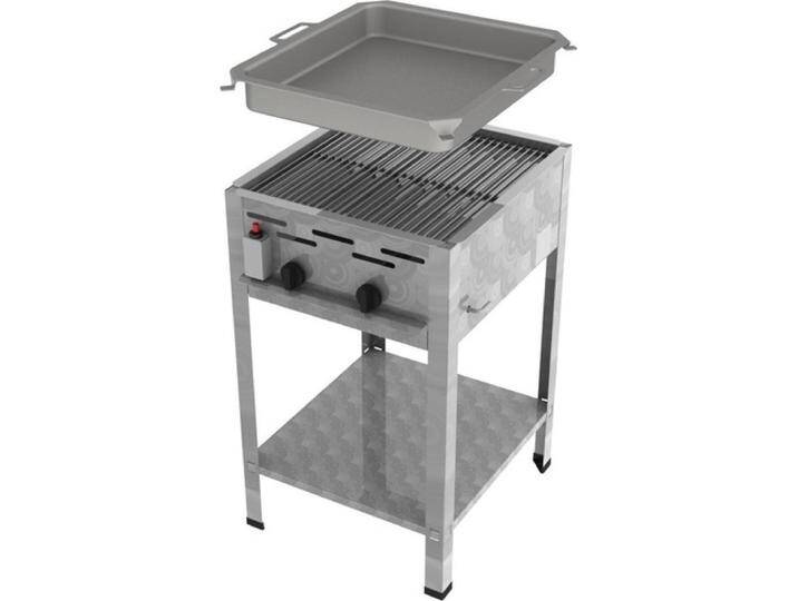 ChattenGlut, Gasgrill, Gasbräter 2-flammig mit Rost und Pfanne (9 kW) von Galaxus