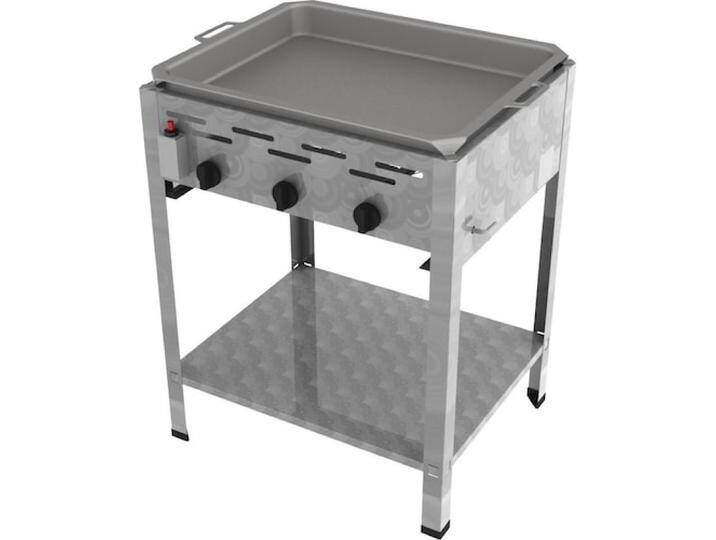 ChattenGlut, Gasgrill, Gasbräter 3-flammig mit Pfanne (10.80 kW) von Galaxus
