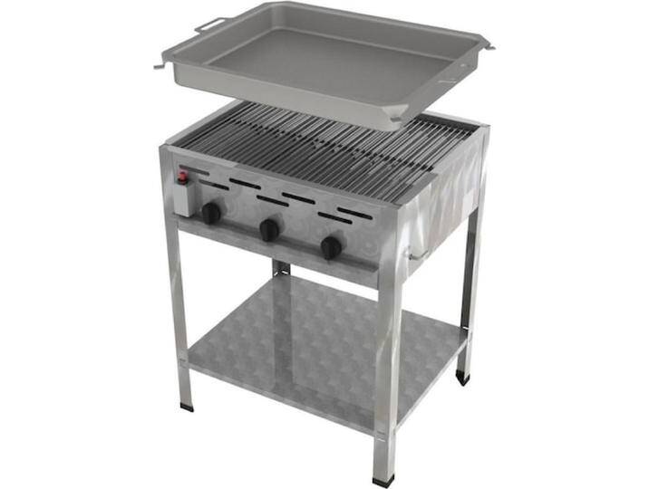 ChattenGlut, Gasgrill, Gasbräter 3-flammig mit Rost und Pfanne (10.80 kW) von Galaxus