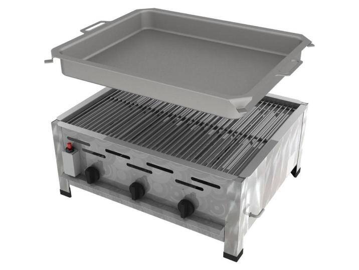 ChattenGlut, Gasgrill, Gasbräter 3-flammig mit Rost und Pfanne (13.50 kW) von Galaxus