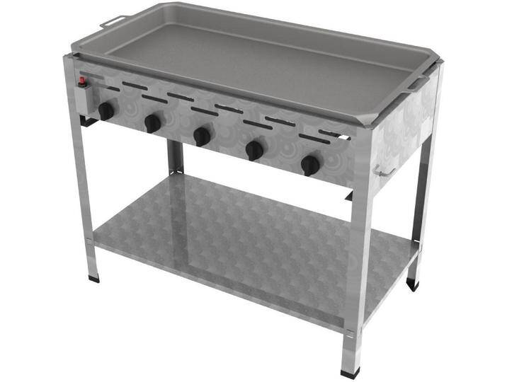 ChattenGlut, Gasgrill, Gasbräter 5-flammig mit Pfanne (18 kW) von Galaxus