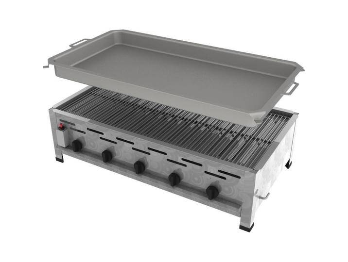 ChattenGlut, Gasgrill, Gasbräter 5-flammig mit Rost und Pfanne (22.50 kW) von Galaxus