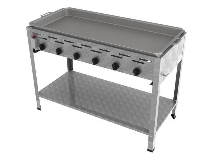 ChattenGlut, Gasgrill, Gasbräter 6-flammig mit Pfanne (22 kW) von Galaxus
