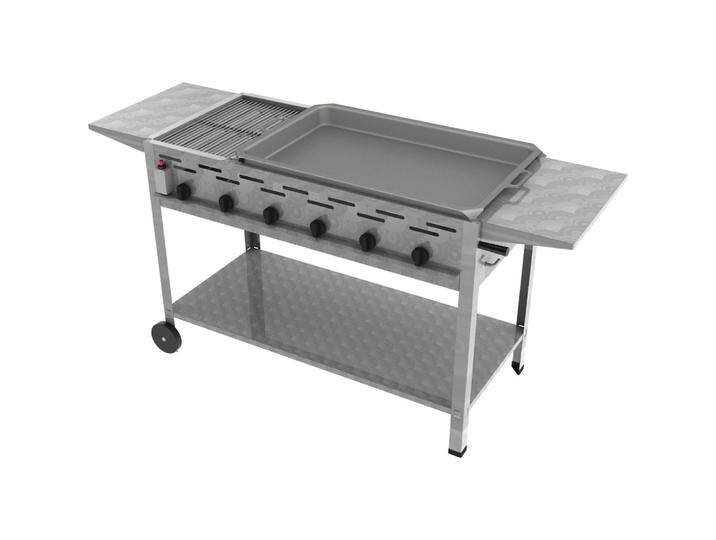 ChattenGlut, Gasgrill, Gasbräter 6-flammig mit Pfanne (27 kW) von Galaxus