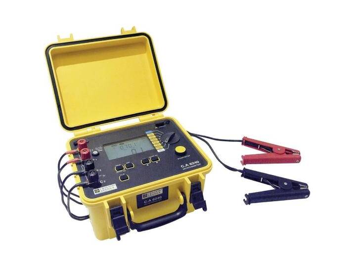 Chauvin Arnoux, Multimeter, C.A 6240 Microohm-Meter, CAT III 50 V (CAT III) von Galaxus