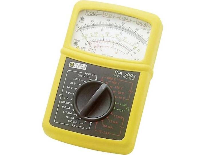 Chauvin Arnoux, Multimeter, Hand-Multimeter C.A 5003 Kalib (CAT III 600V) von Galaxus