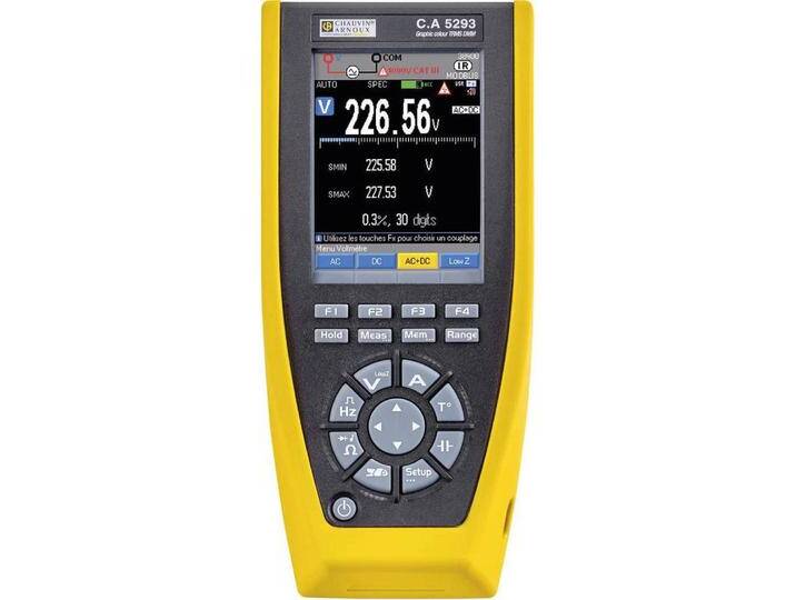 Chauvin Arnoux, Multimeter, Hand Multimeter C.A 5293 (CAT III 1000V, CAT IV 600V) von Galaxus