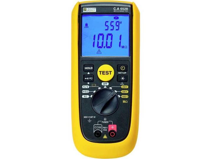 Chauvin Arnoux, Multimeter, Isolationsmessgerät C.A 6528 Isolationsmesser Chauvin Arnoux, Multimeter, Isolationsmessgerät C.A 6528 Isolationsmesser von Galaxus