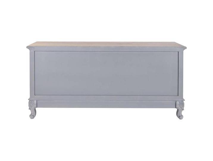 DKD Home Decor, TV Möbel, TV furniture Grey Natural 120 x 40 x 56.5 cm 120 x 40 x 56,5 cm von Galaxus